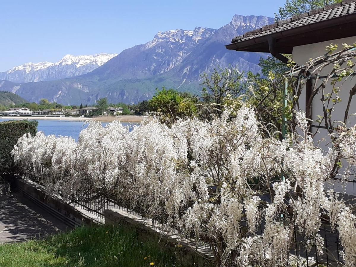 Ferienwohnung La Perla Del Lago Calceranica al Lago Exterior foto