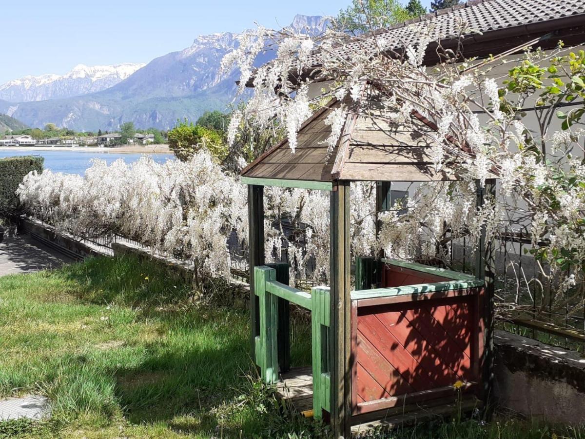 Ferienwohnung La Perla Del Lago Calceranica al Lago Exterior foto