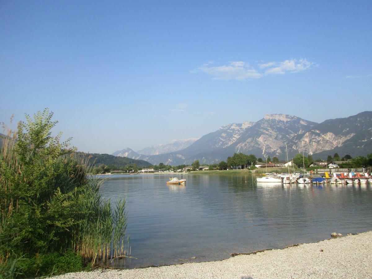 Ferienwohnung La Perla Del Lago Calceranica al Lago Exterior foto